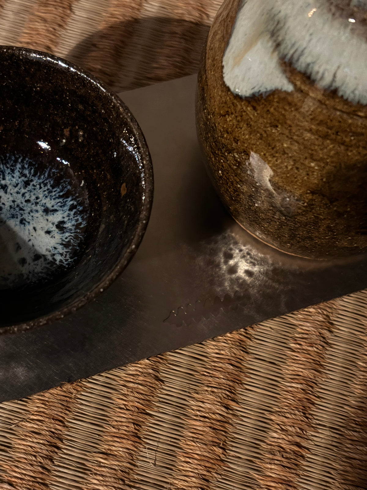 Sake set.