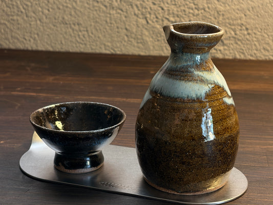 Sake set.