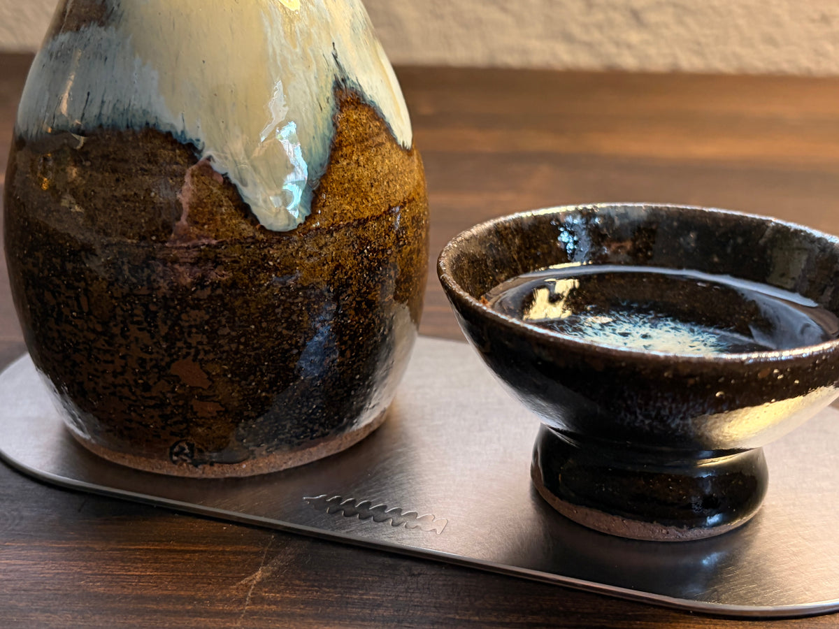 Sake set.